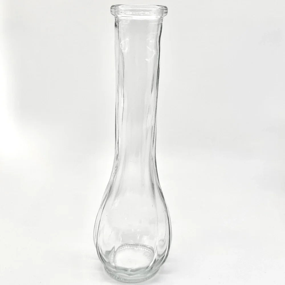 Brody‎ Co Clear Glass Bud Vase Bottle – Tall Slim Floral Vase Made in USA